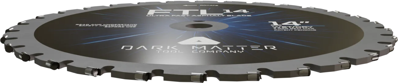 PDC pavement blade