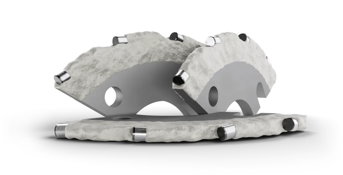 Diamond router blades
